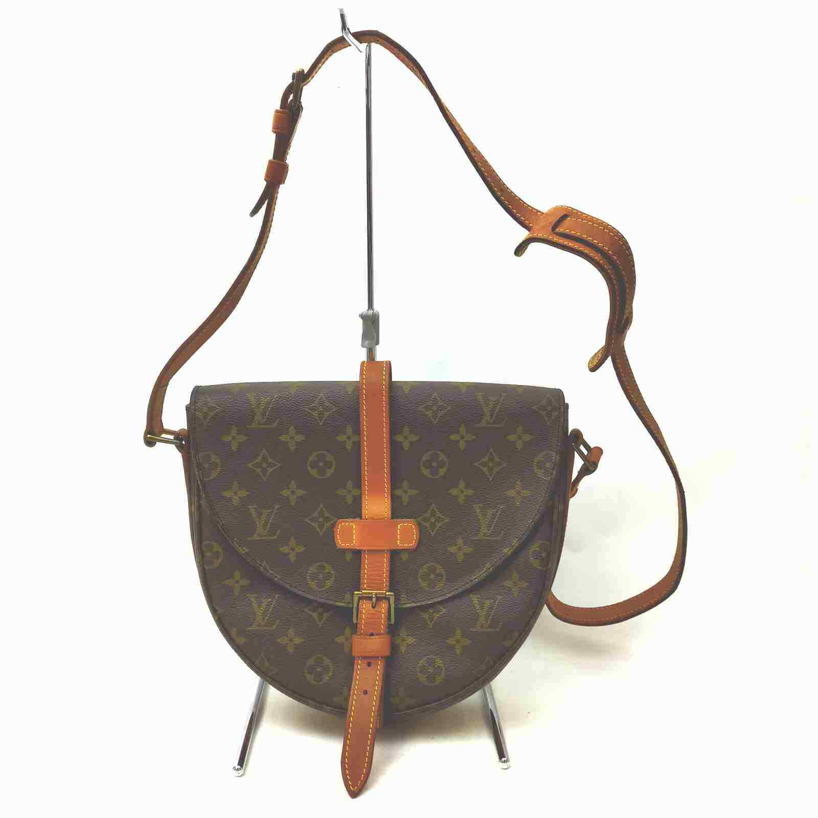 fænomen svejsning Savvy 1) Louis Vuitton Chantilly GM M40647 Brown Monogram Shoulder Bag 11538