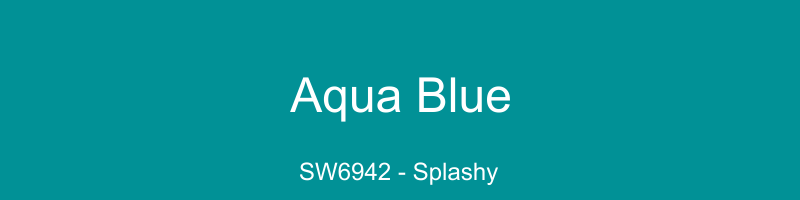 Aqua Blue