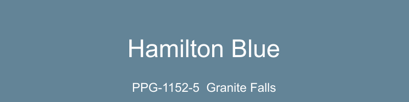 Hamilton Blue