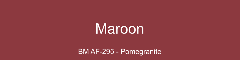 Maroon