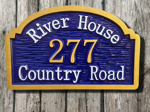 Popular Address sign - 277 Riverhouse