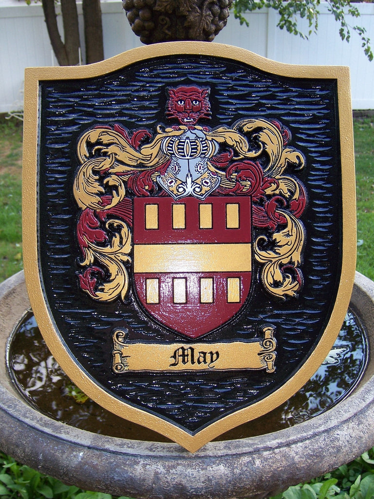 Add Your Name - Historic Family Crest - Coat of Arms - Family Shield ...