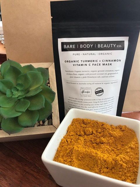 Turmeric organic mask