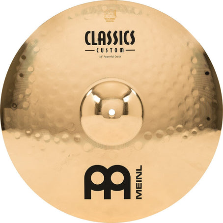 MEINL Cymbals Classics Custom Brilliant Powerful Crash - 18 