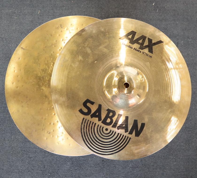 SABIAN AAX Studio Hats 13” ハイハットシンバル