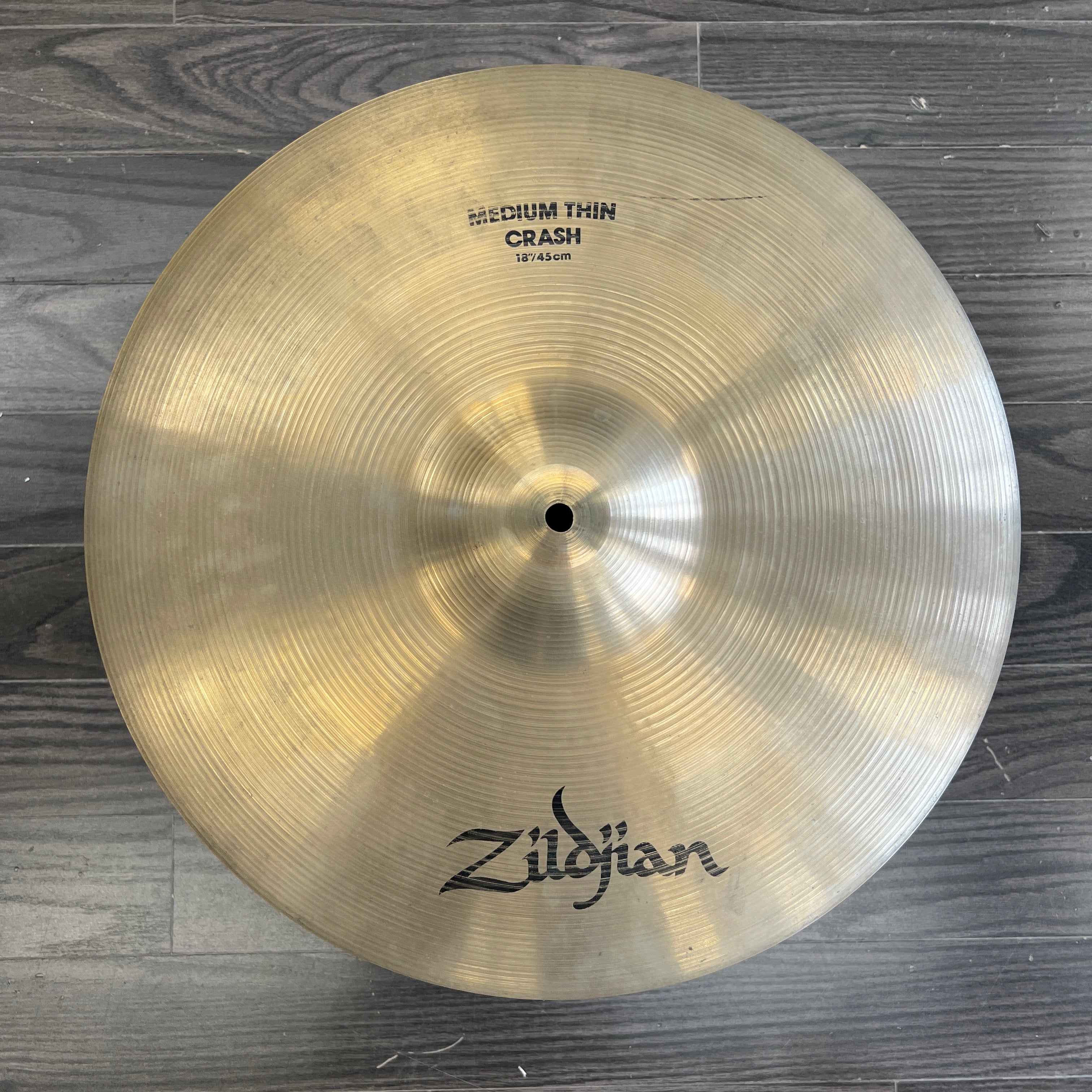 【美品】zildjian ジルジャン CRASH RIDE 18\