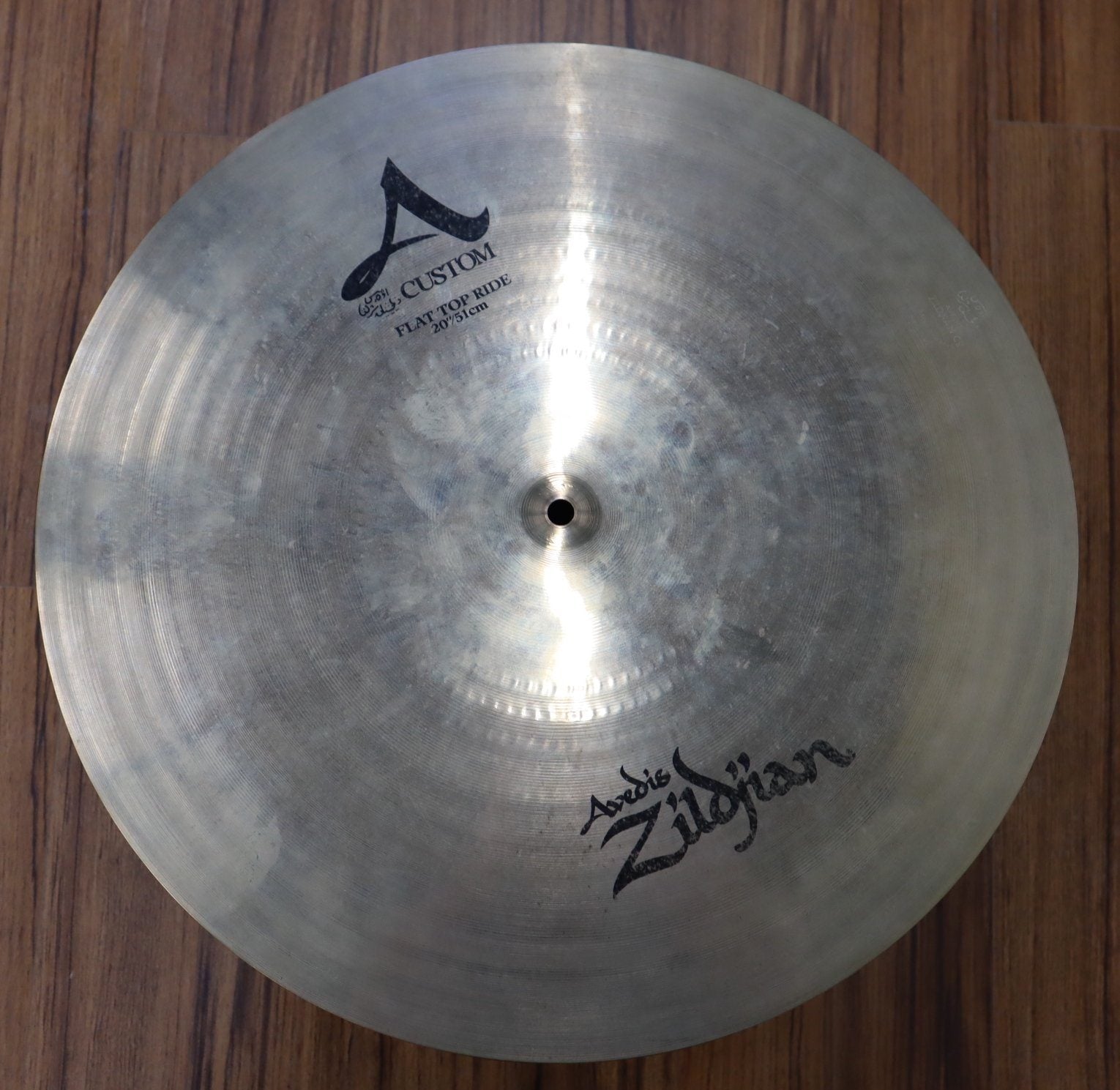 Zildjian Acustom flat ride 20” 廃番 www.krzysztofbialy.com