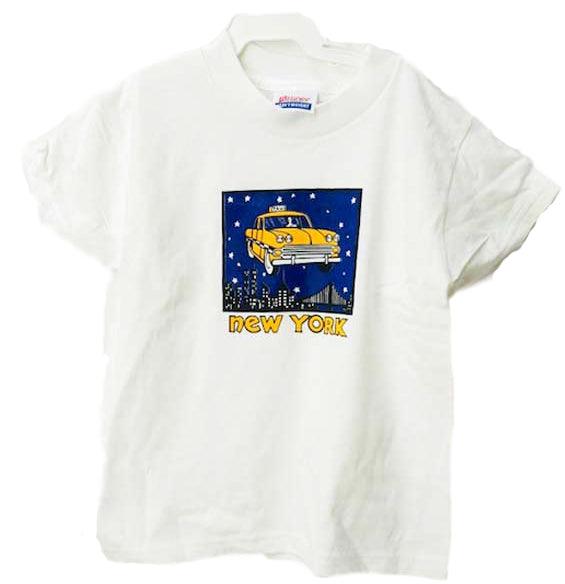 New York City Yellow Taxi Kid's Tee Shirt XS 2-4T