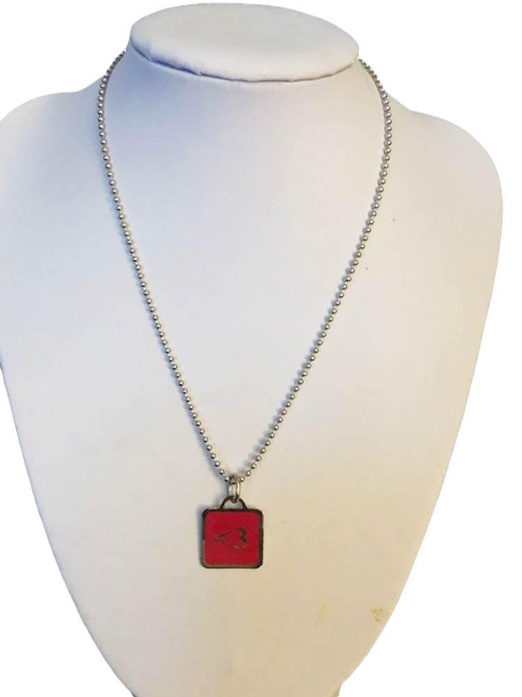 Heart Emoticon Pendant Necklace