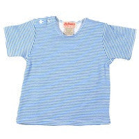 Zutano Periwinkle Candy Stripe  Short Sleeve Tee Shirt 6-12 mont