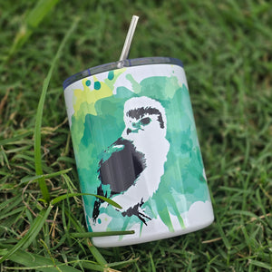 Pygmy Falcon (Limited Edition) 12oz Stainless Steel Mug - Animals Anonymous Apparel