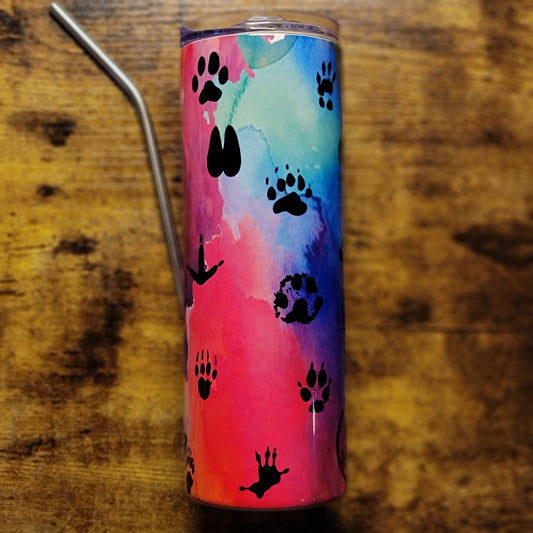 Mob Boss - Meerkat Tan Watercolor Tumbler (Made to Order