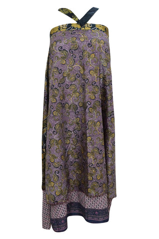 Boho Long Wrap Paisley Printed Reversible Skirts