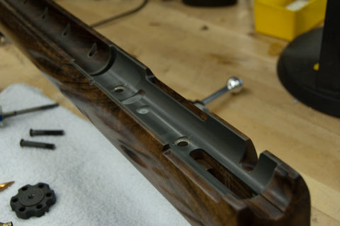 Rifle stock bedding and finishing: Part 2 – The Gun Rack