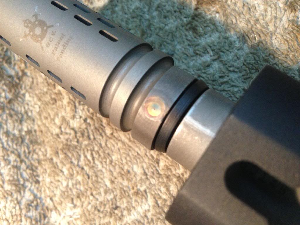  Pin and TIG Weld Muzzle Brake, Flash Hider, Suppressor Adapter 