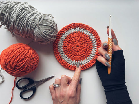 crochet seamless circle