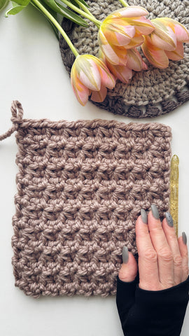 crochet trinity stitch