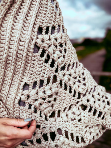 Crochet Pattern - Diamond Tears Cardigan