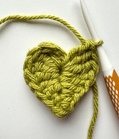 crochet heart