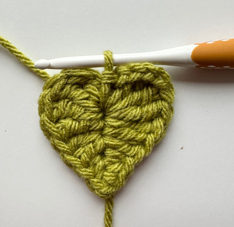 crochet heart