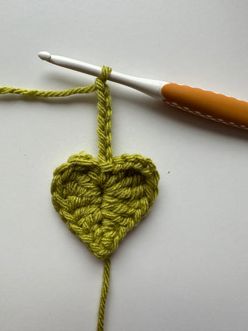 crochet heart