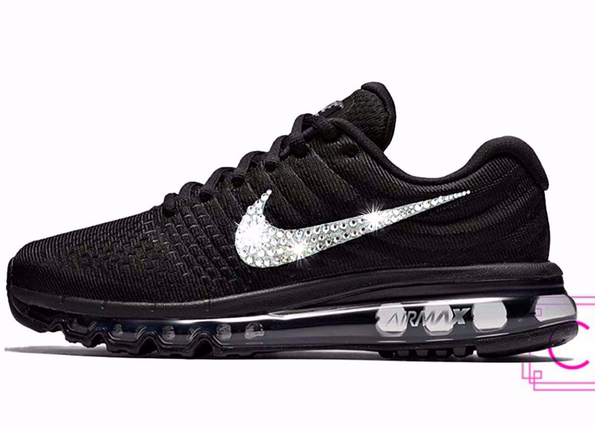 womens nike air max black