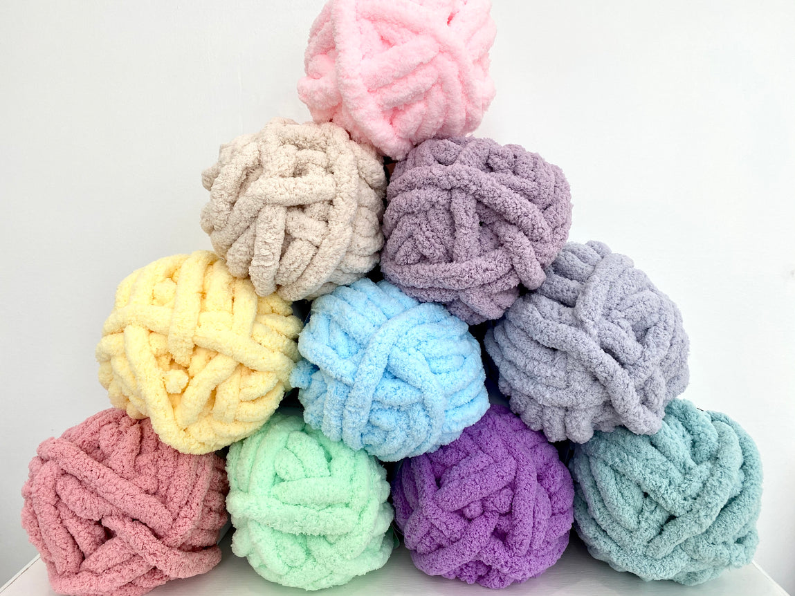 Becozi Chunky Chenille Yarn