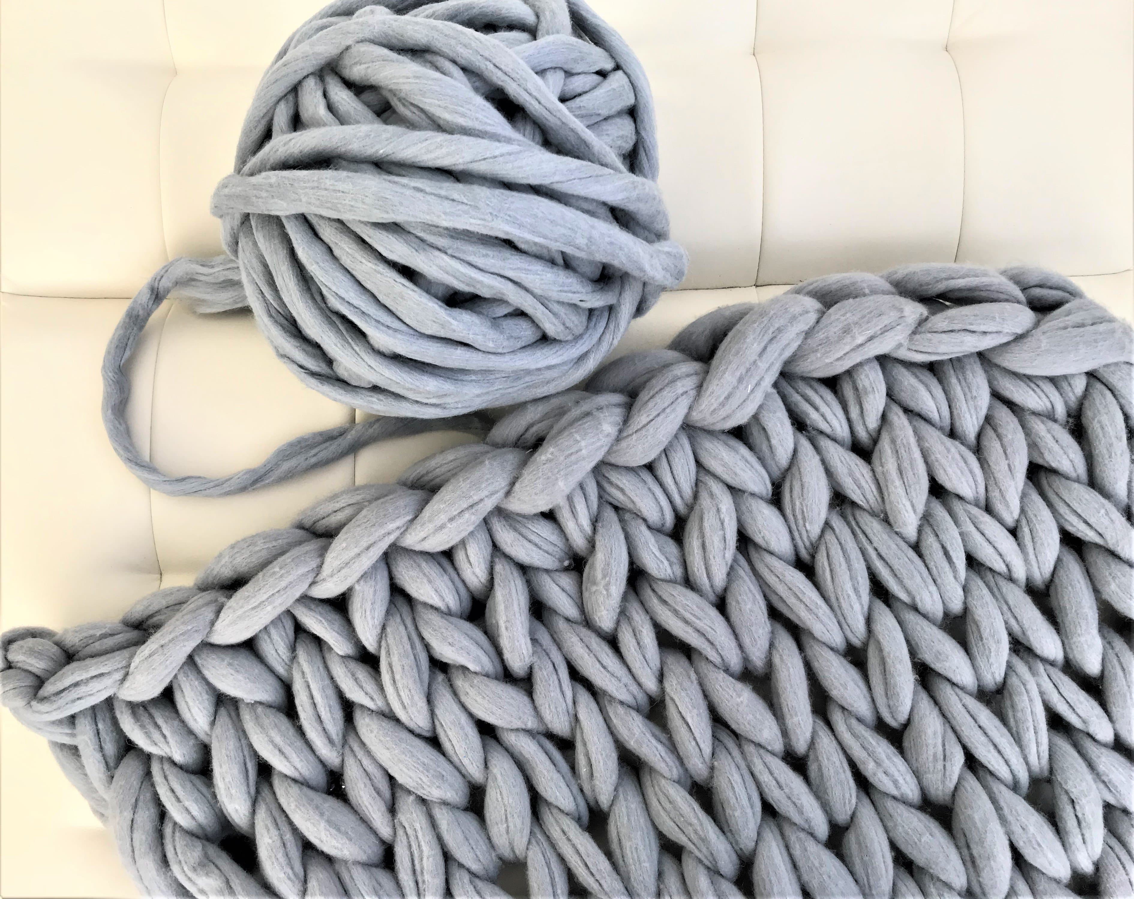 DIY Arm Knitting Kit For A Blanket 35x50 BeCozi