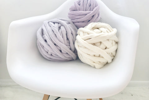 Chunky Yarn Arm Knitting Yarn Chunky Cotton Yarn Tube Yarn 32 Yd