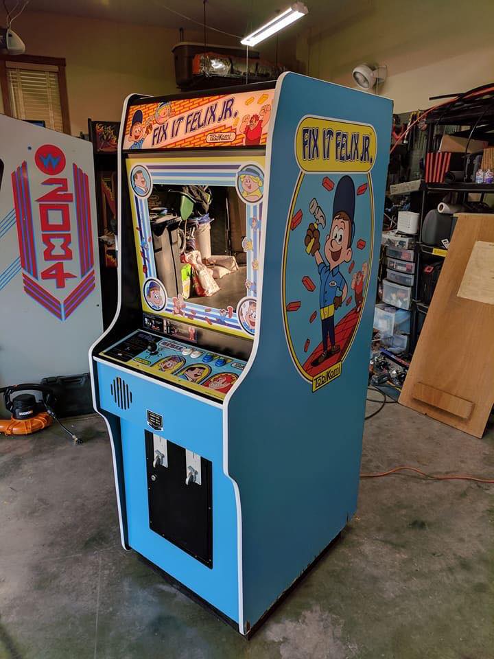 fix it felix jr arcade game
