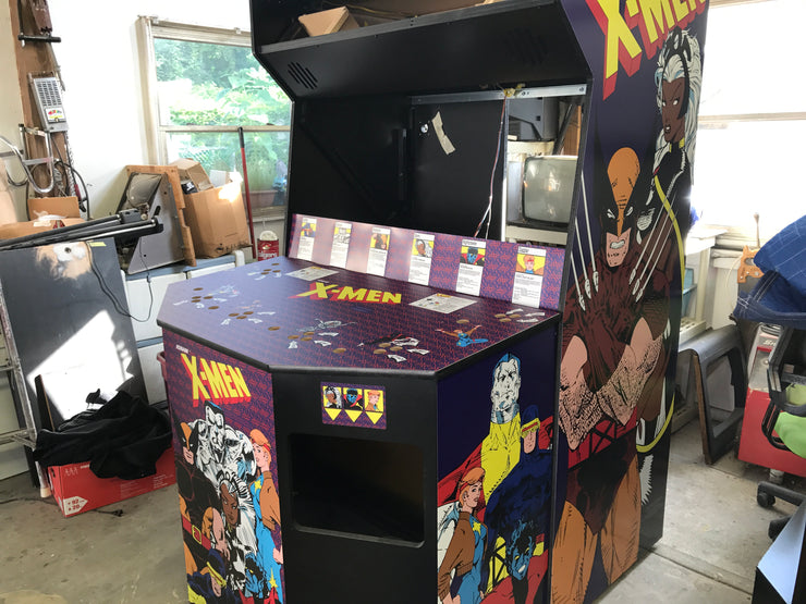 Xmen 6 Player Side Art Szabo S Arcades