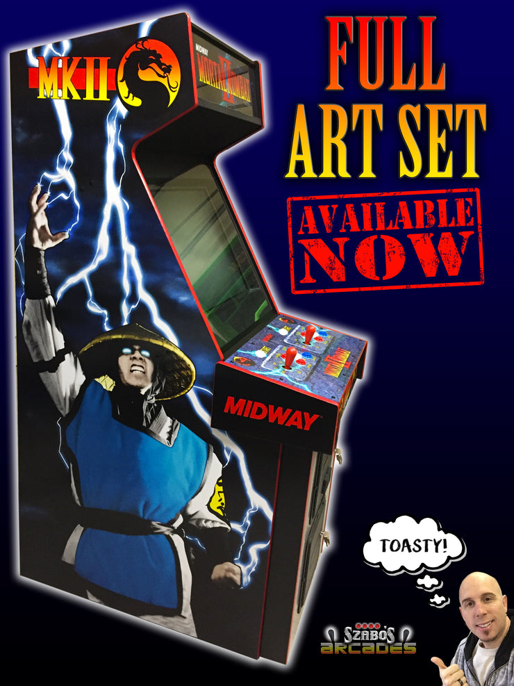 Mortal Kombat Ii Side Art Szabo S Arcades