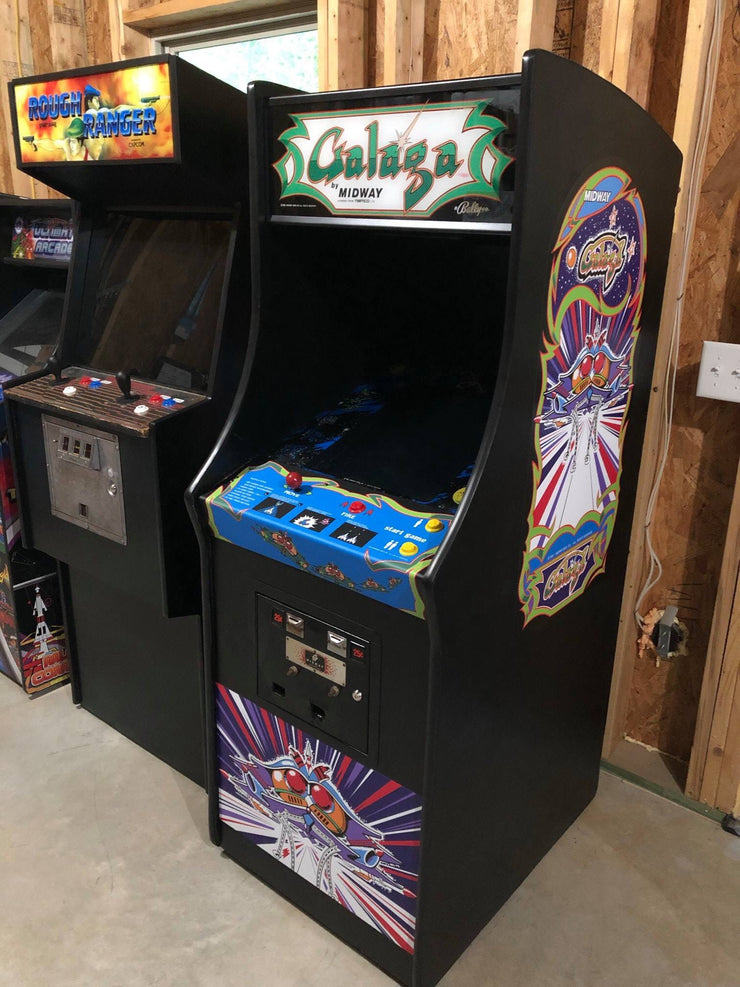 galaga 88 arcade marquee