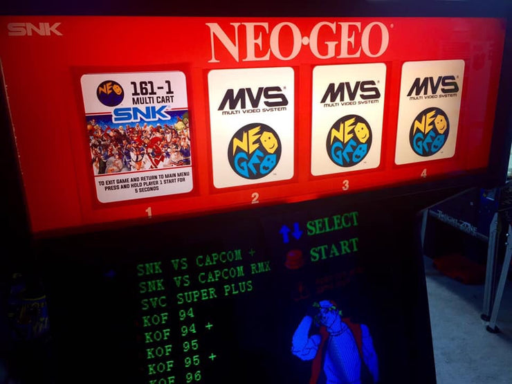 neogeo multislot change games