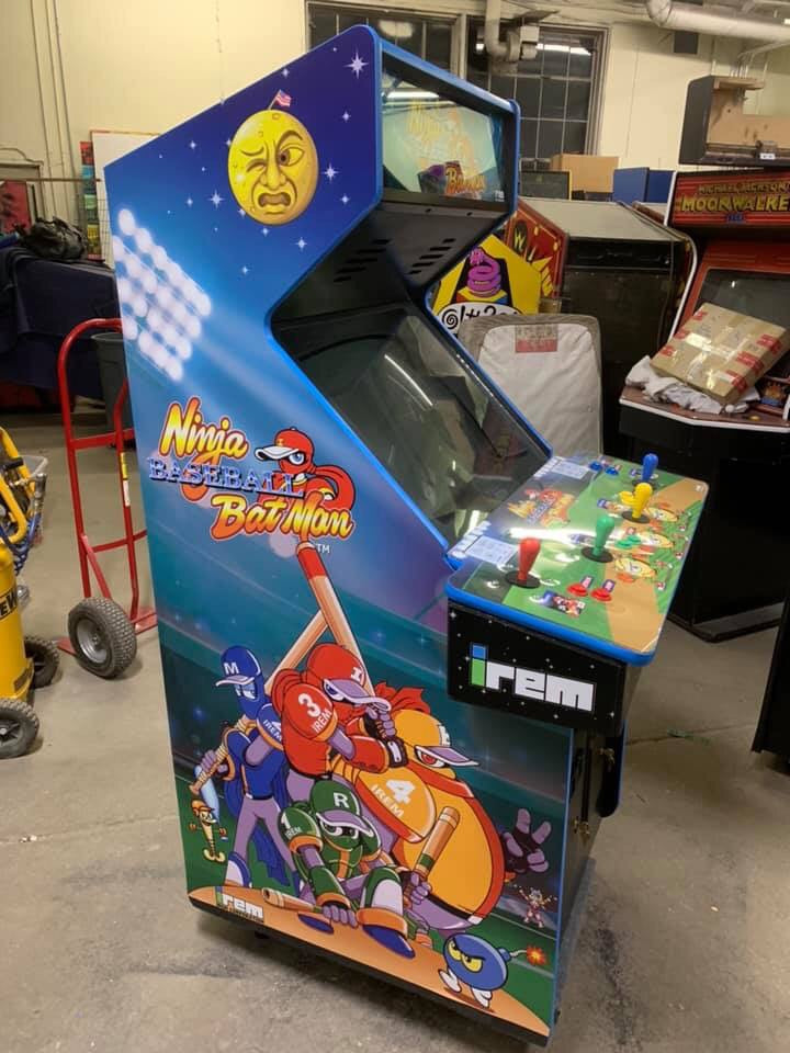 ninja baseball batman arcade machine for sale