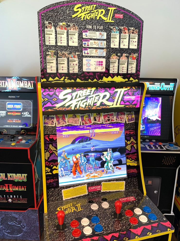 Arcade 1up Street Fighter 2 World Warrior Topper Szabos Arcades