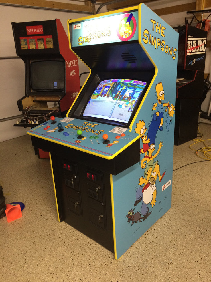 Simpsons Side Art Szabo S Arcades