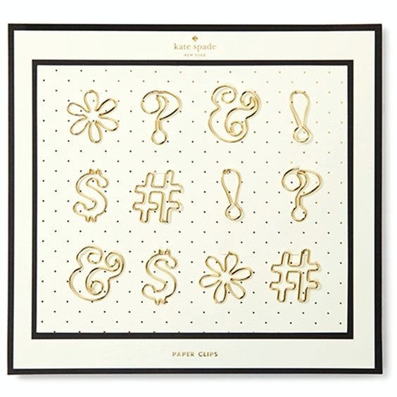 Expletive Paper Clips Kate Spade - The Sweetest Thing Confection Premium  Party Store & Gift Shop Toronto
