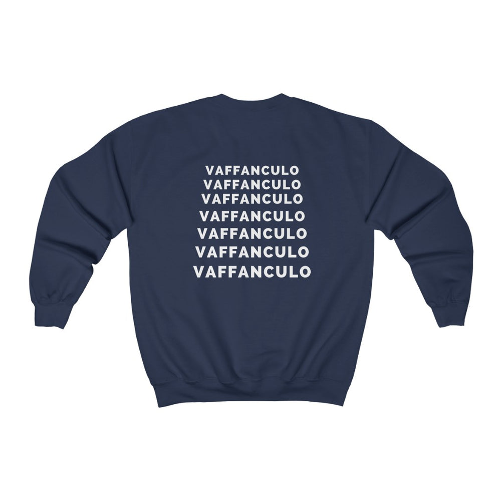VAFFANCULO Unisex Heavy Blend™ Crewneck Sweatshirt (printed on back)