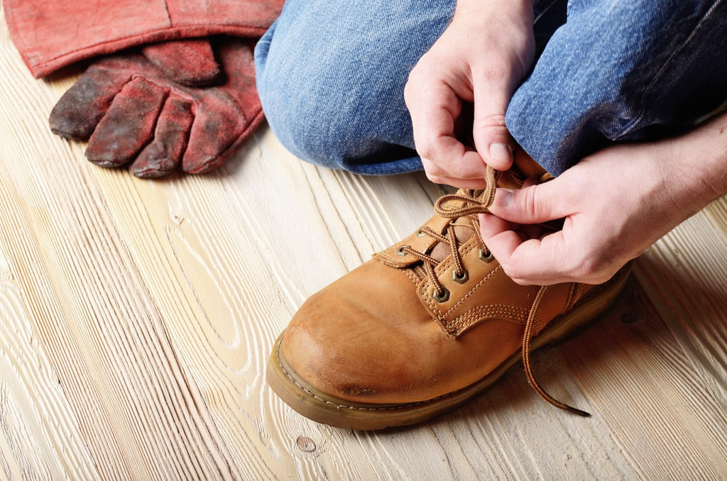 4 Methods for How to Lace Work Boots 