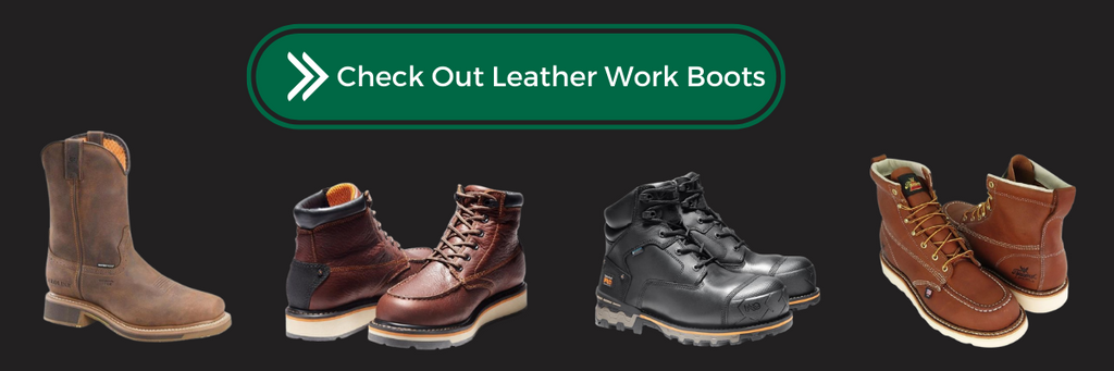 Leather Work Boots Banner