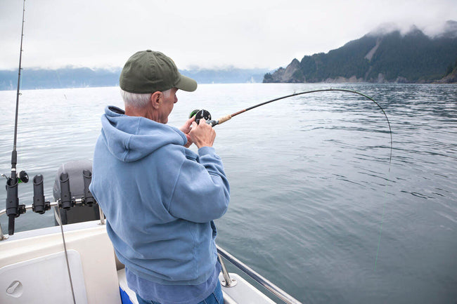 fisherman fishing in Alaska