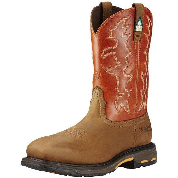 Ariat work boots steel on sale toe