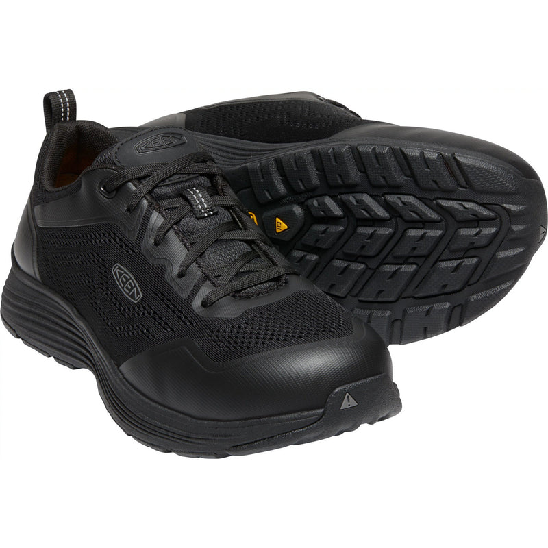 KEEN Utility Men's Sparta II Alum Toe Work Shoe - Black - 1025569