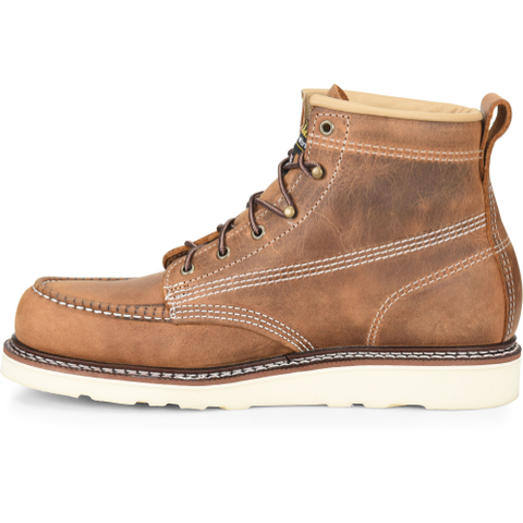 carolina wedge sole work boots