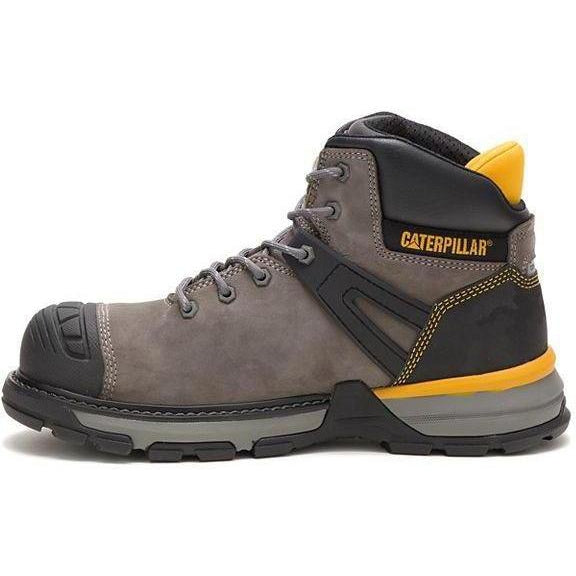 CAT Men's Excavator Superlite Nano Toe WP Work Boot - Pewter - P91197