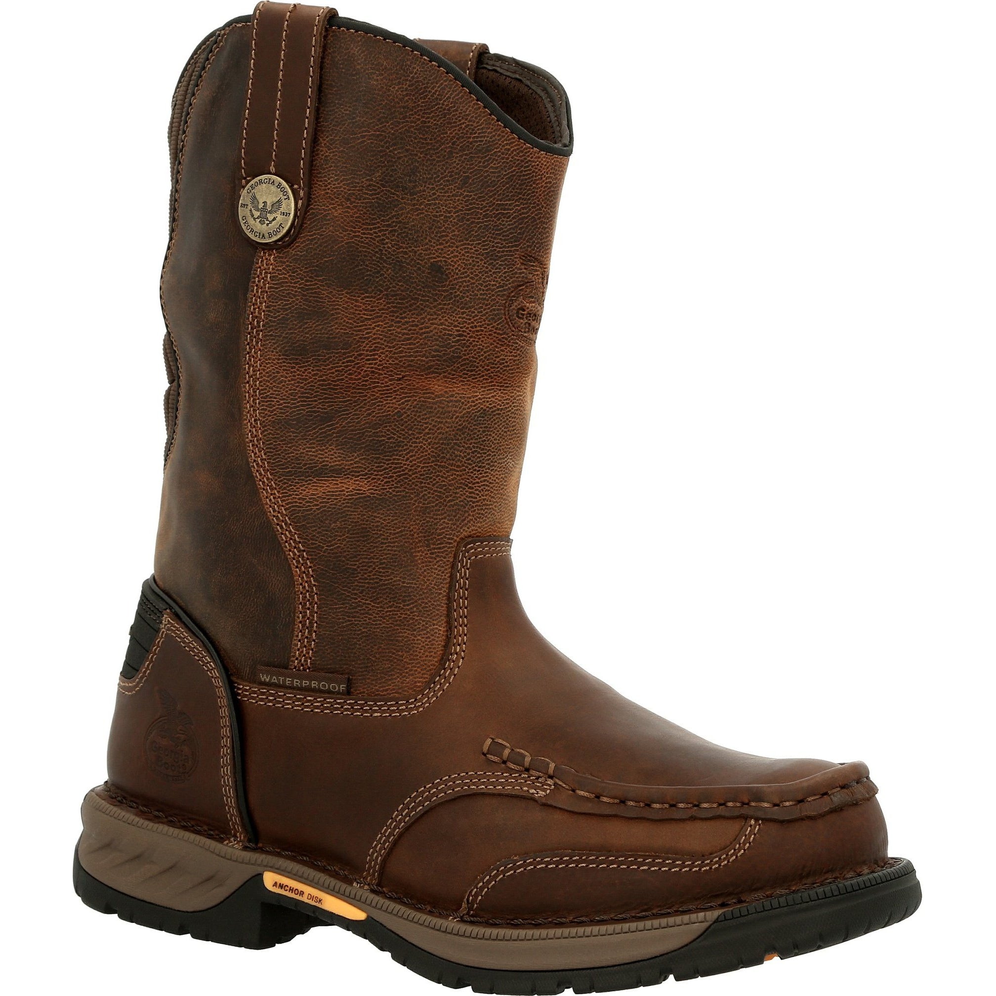 GB00523, Georgia Boot OT Waterproof Pull On Work Boot