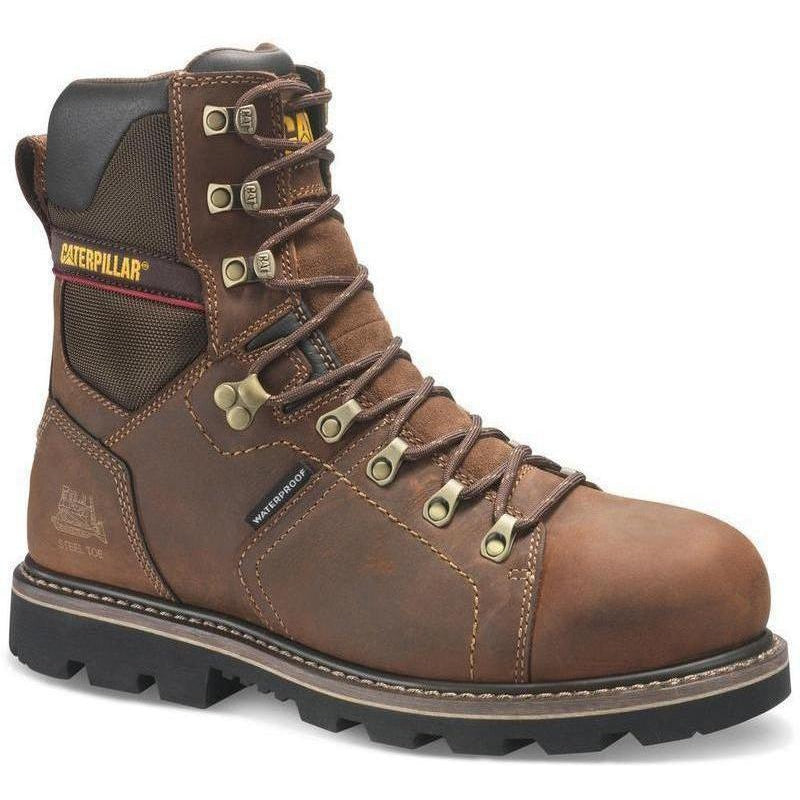 cat men's steel toe boots