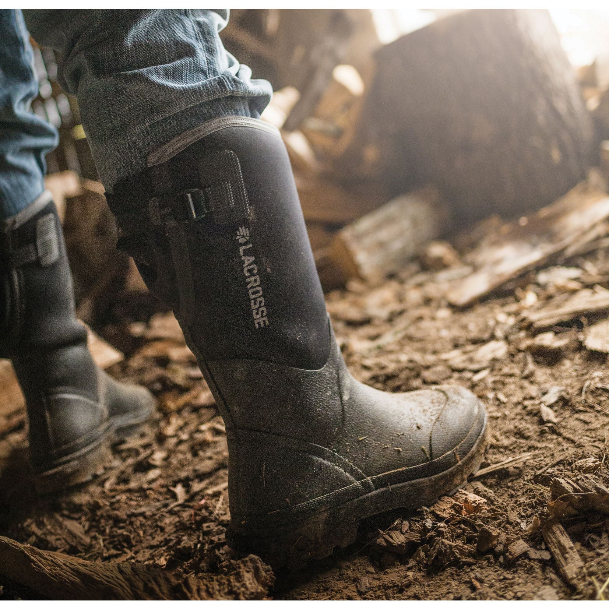 lacrosse safety toe rubber boots