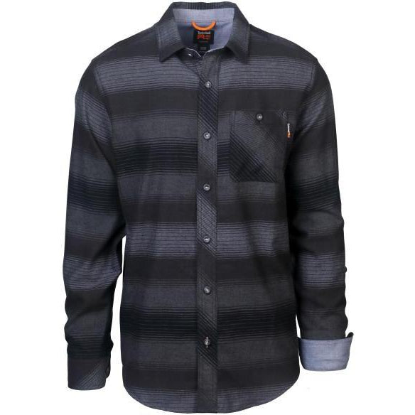 Timberland Pro Men's Woodfort MW Flannel Work Shirt - Black - TB0A1V49